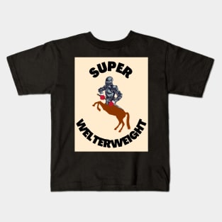 Super Welterweight Boxer Kids T-Shirt